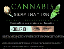 Tablet Screenshot of cannabisgermination.com